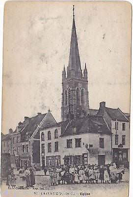 LAVENTIE, EGLISE - PAS DE CALAIS - OLD POSTCARD (ref 2090)