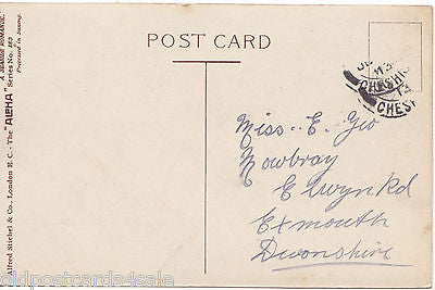 OH WHAT A PIECE OF LUCK! - 1913 REAL PHOTO POSTCARD (ref 2509/14/Y)