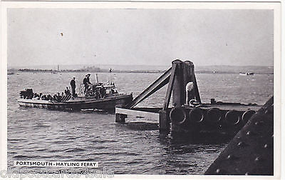 PORTSMOUTH - HAYLING FERRY - OLD POSTCARD (ref 3571/16)