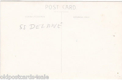 SS DELAWARE (?) - REAL PHOTO POSTCARD (ref 1732/13s)