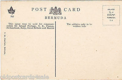 PRINCESS HOTEL, BERMUDA - OLD POSTCARD (ref 2306/15)