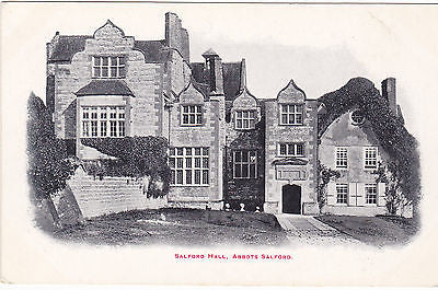 SALFORD HALL, ABBOTS SALFORD EARLY 1900s POSTCARD