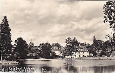 South Pond, Midhurst, Sussex, old postcard