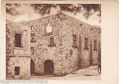 RODI L'ALBERGO DELLA LINGUA DI INGHILTERRA 1930s MODERN SIZE POSTCARD 