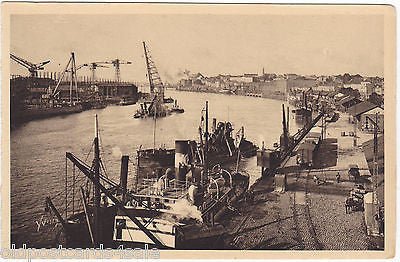 NANTES - LE PORT - LES QUAIS - OLD POSTCARD (ref 5427)