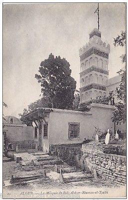 ALGER, LA MOSQUEE DE SIDI-ABD-ER-RHAMAN-EL-TCA LBI (ref 5877a/13)