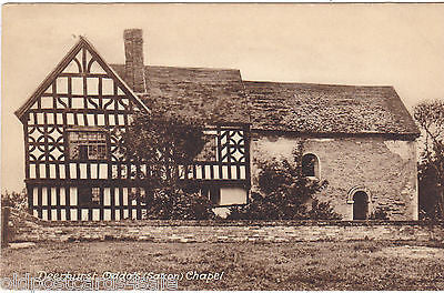 DEERHURST, ODDA'S (SAXON) CHAPEL - OLD POSTCARD (our ref 0973)