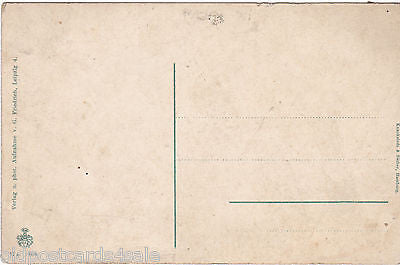 LEIPZIGER MESSVERKEHN - 1908 GERMAN POSTCARD SHOWING TRADERS (ref 1582/15)