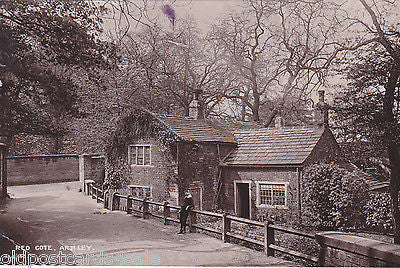 RED COTE, ARMLEY - 1913 YORKSHIRE REAL PHOTO POSTCARD (ref 3939/16)