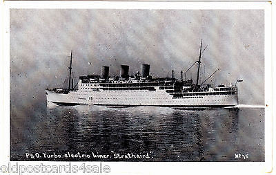 P&O TURBO ELECTRIC LINER, STRATHAIRD