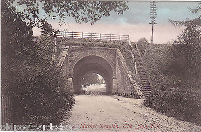 Old postcard of Market Drayton, The Aqueduct