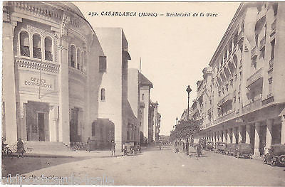 CASABLANCA - BOULEVARD DE LA GARE - MOROCCO (ref 4590)