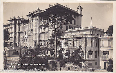 RAPALLO, NUOVO KURSAAL - REAL PHOTO POSTCARD (ref 1495)