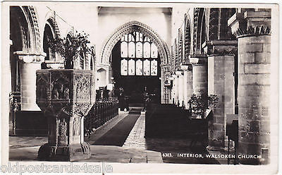 Interior, Walsoken Church, Norfolk