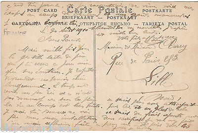 MOURMELON-LE-GRAND - LA PLACE D'ARMES ET L'EGLISE - 1910 POSTCARD (ref 7416)