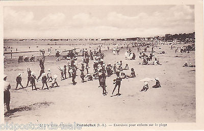 PORNICHET - EXERCICES POUR ENFANTS SUR LA PLAGE (ref 2397)