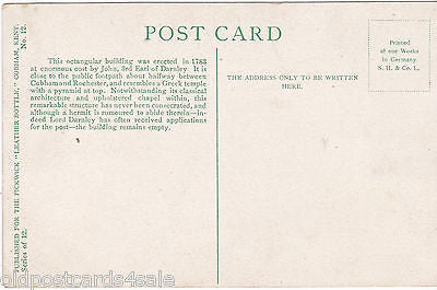 MAUSOLEUM, COBHAM PARK - OLD POSTCARD (ref 5297/12)