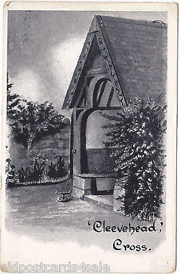 CLEEVEHEAD, CROSS, SOMERSET - AXBRIDGE THIMBLE POSTMARK 1904 POSTMARK (ref 3003)