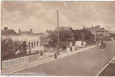 Old postcard of Victoria Road, Cleveleys