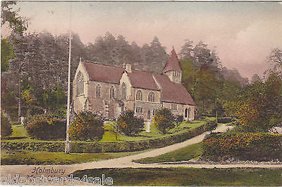 HOLMBURY ST MARY CHURCH - POSTCARD (ref 4239/12)