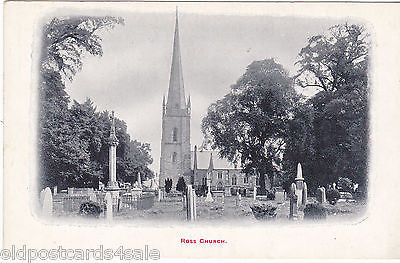 ROSS CHURCH - OLD POSTCARD - ROSS ON WYE (ref 7204/14)