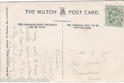 CREDITON - DOWNE'S - 1909 POSTCARD (ref 5514/14/Y)