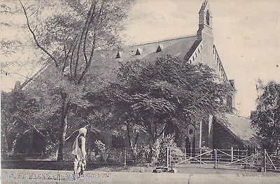 ST MARY'S CHURCH BELGAUM - OLD INDIA POSTCARD (ref 5565/13)