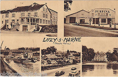 LUZY -S-MARNE - HAUTE MARNE - HOTEL BEAUSEJOUR, HOTEL GARAGE ETC.