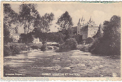 DURBUY - L'OURTHE ET CHATEAU - OLD POSTCARD