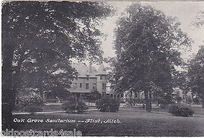 OAK GROVE SANITARIUM, FLINT, MICHIGAN. - OLD POSTCARD - USA (ref 5369/13)