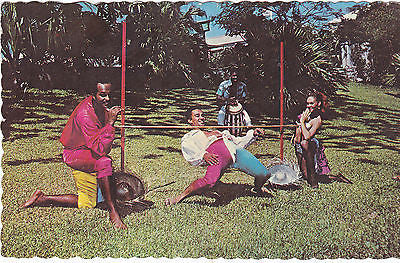 THE LIMBO - DANCE OF THE TROPICS, WEST INDIES - POSTCARD (ref DEB6654/13)