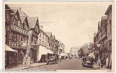 HARVARD HOUSE & HIGH STREET, STRATFORD ON AVON (ref 3457)