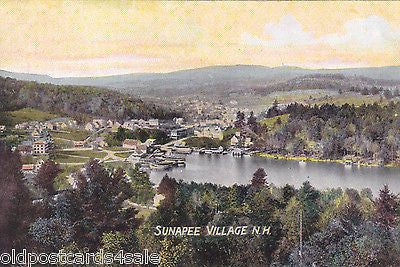 SUNAPEE VILLAGE, N.H. - OLD POSTCARD (ref 4803/12)