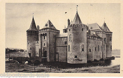 MUIDEN - HET MUIDERSLOT - OLD POSTCARD NETHERLANDS (ref 2508/13)