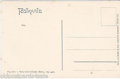 DOM IN MEISSEN - OLD POSTCARD (ref 3844/12)