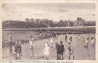 WIMEREUX - EMBOUCHURE DU WIMEREUX - LES JEUX D' ENFANTS