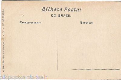 CAMINHO AEREO PAO d'ASSUCAR - RIO de JANEIRO - OLD POSTCARD (ref 7423/15)