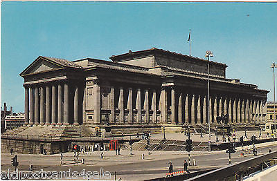 ST GEORGE'S HALL, LIVERPOOL - POSTCARD (ref 6519/13s)