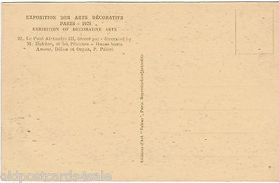 EXHIBITION OF DECORATIVE ARTS, PARIS - PONT ALEXANDRE III - 1925 (ref 7345/14/A)
