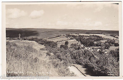 LASTINGHAM, FROM LIDSTY HILL - REAL PHOTO PLAIN BACK POSTCARD (ref 7405)