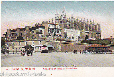 PALMA DE MALLORCA CATHEDRALE ET PALAIS DE L'ALMUDAINE  (ref 4962/13)