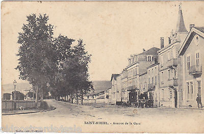 SAINT MIHIEL - AVENUE DE LA GARE - 1910 POSTCARD