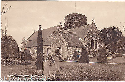 CANFORD CHURCH S.E. - OLD POSTCARD (ref 7247/14)