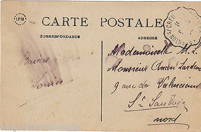 CHAUVIGNY, ENTREE DE LA VILLE, ROUTE DE POITIERS - 1920 POSTCARD (ref 4702)