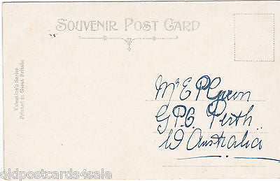 LANE'S AISLE, CULLOMPTON CHURCH -  VINTAGE DEVON POSTCARD (ref 2004)