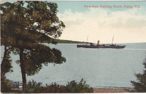 VIEW FROM RATTLING BEACH, DIGBY, NOVA SCOTIA