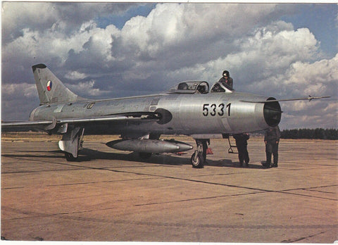 Soechoi Soe-7M FITTER AEROPLANE - AVIATION POSTCARD (ref 4295/21/W/x)