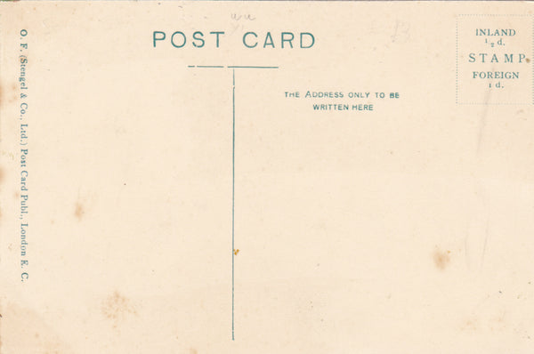BUDLEIGH HILL, NEAR PORLOCK - PRE 1918 SOMERSET POSTCARD (ref 2404/17)