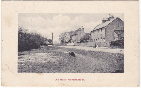 1918 postcard of Lee Road, Chartridge, near Chesham 