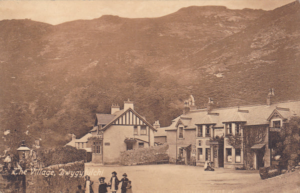 Old postcard of The Village, Dwygyfylchi